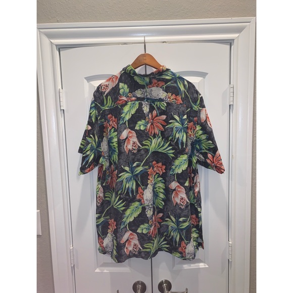Tommy Bahama Hawaiian Button-Up Camp Shirt - Picture 3 of 5
